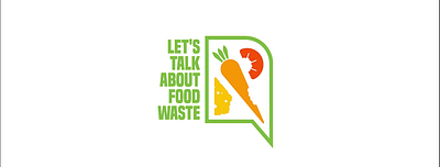 Let's Talk About Food Waste - Logo animation branding design genimation graphic design illustration logo motion graphics skenderbeuipafan