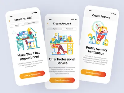 Create Account - UpMessage account creation clean illustration clean ui create account create professional account messaging app pro account simple illustration ui ui ınterface uiux