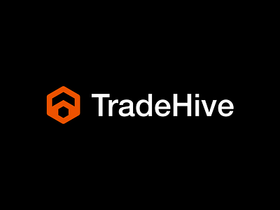 TradeHive Logo Design bee bees brand identity branding geometric logo hexagon hive lettermark logo lucas fields mark monogram platform t logo tool trade traders trading type typography