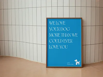 Chasin' Pets Poster and Mobile Website brand design brand identity branding dog logo logo logo design logo design branding logo design concept pet brand