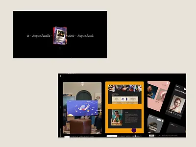 New Rogue Site Sneak Peek animation brand strategy branding design design agency graphic design illustration interactive design motion design portfolio website product design rogue studio rogue studio website typography ui ux web web design website