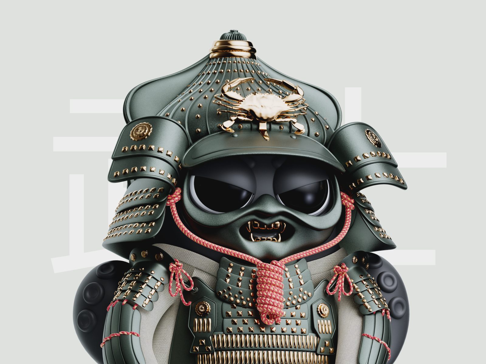 Kalmy NFT 3d blender character cinema4d clo3d nft redshift