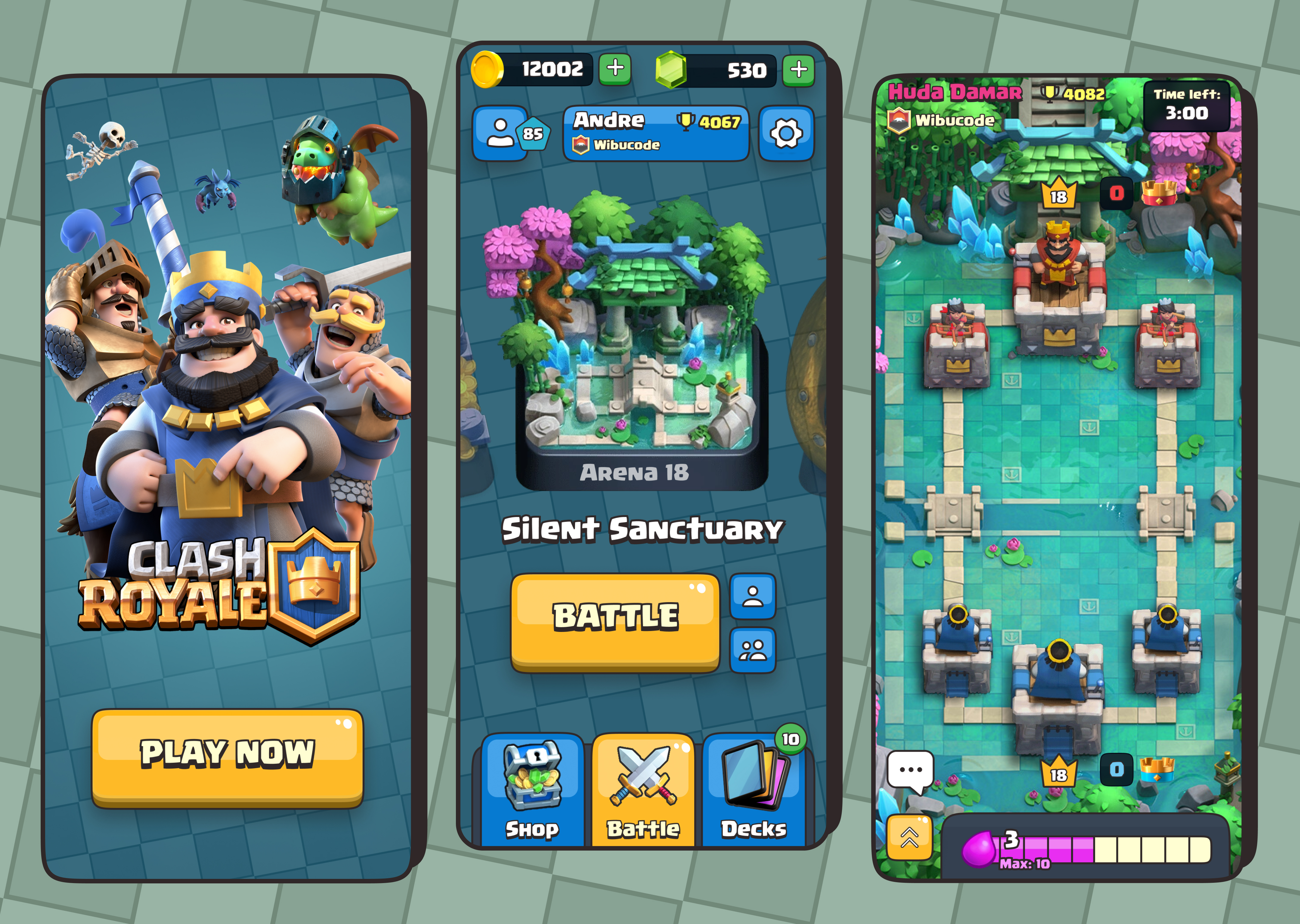 Clash Royale | Game Redesign by Andre Rio on Dribbble