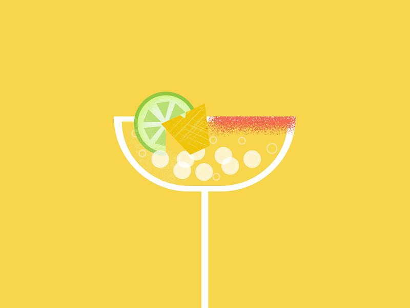 🥭🍍drink ae after effects animation cocktail drink graphic design illustration lime mango mocktail pineapple summer summer drink
