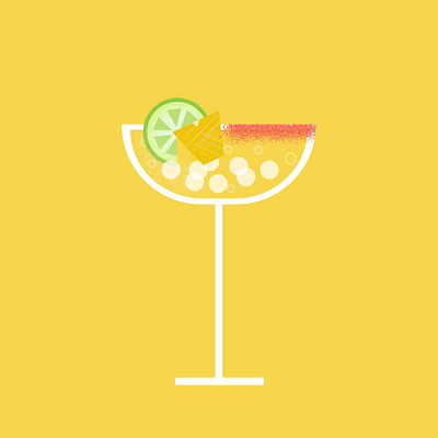 🥭🍍drink ae after effects animation cocktail drink graphic design illustration lime mango mocktail pineapple summer summer drink