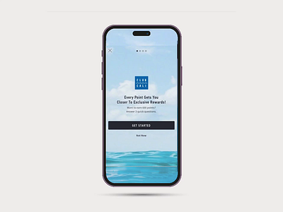 Abercrombie & Hollister App Onboarding animation mobile apps ui user experience ux ux design uxui