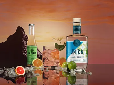 Rum campaign pt 2 ai branding creative design photoshop retouching social