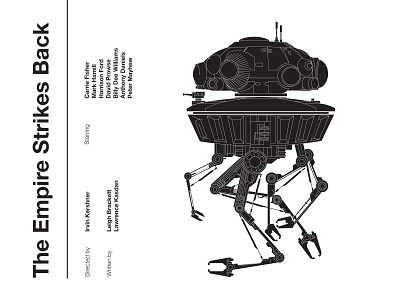 Probe Droid design illustration illustrator