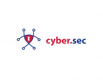 cyber security logo design logo art