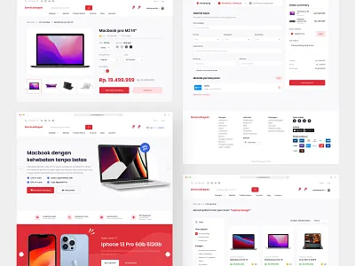 Gadget Marketplace Web Design design figma graphic design ui ui design uiux web design