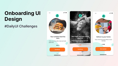 Daily UI 023/100 - Onboarding app branding design graphic design ui ux