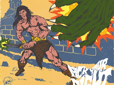 Pick Your Fight design gig graphic design illustration merchandise poster texture typeface vector