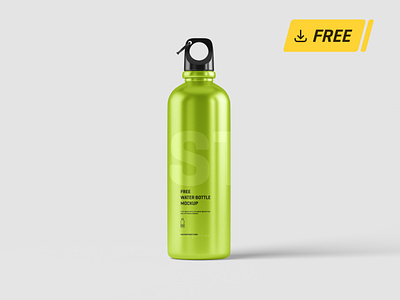 Free Aluminium Water Bottle Mockup aluminium bottle mockup free bottle mockup free mockup free mockups free psd steel bottle mockup