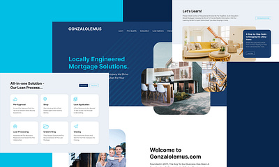 Gonzalolemus - Financing Service branding design graphic design illustration logo typography ui ux vector