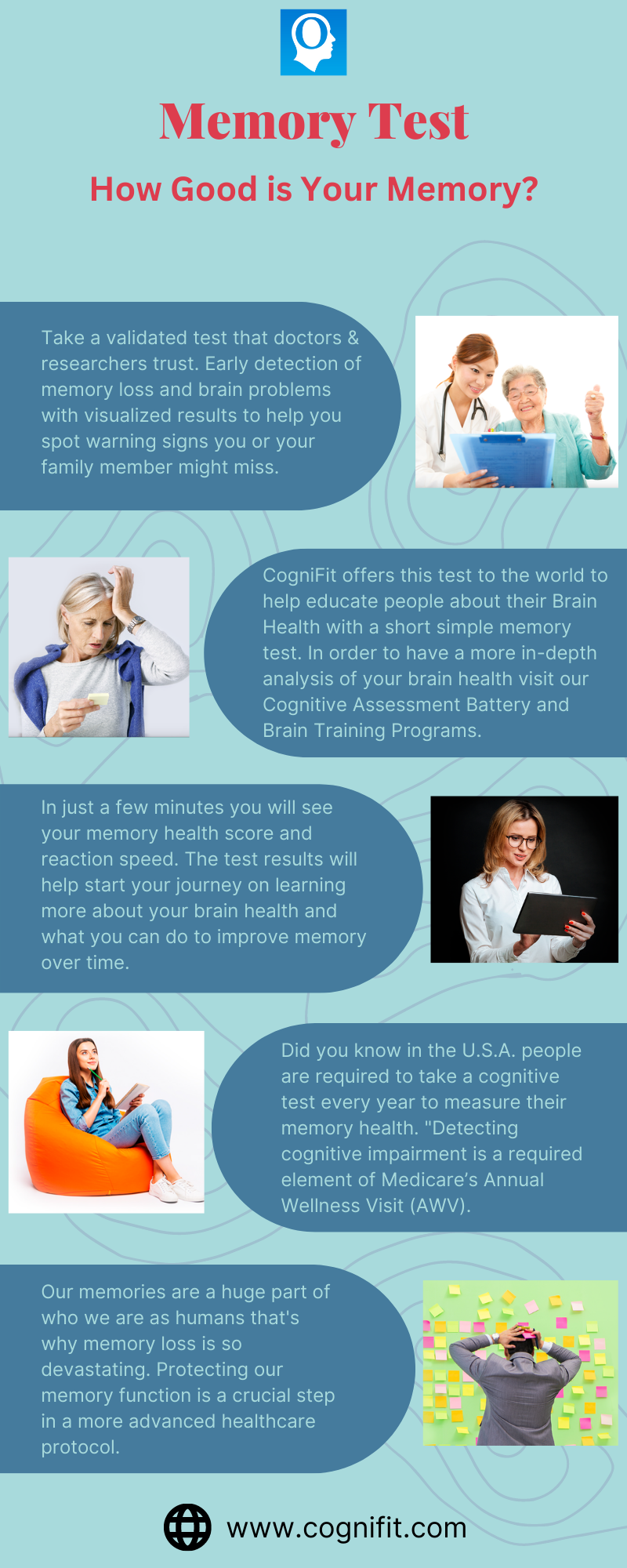 Online Memory Test by Cognifit on Dribbble