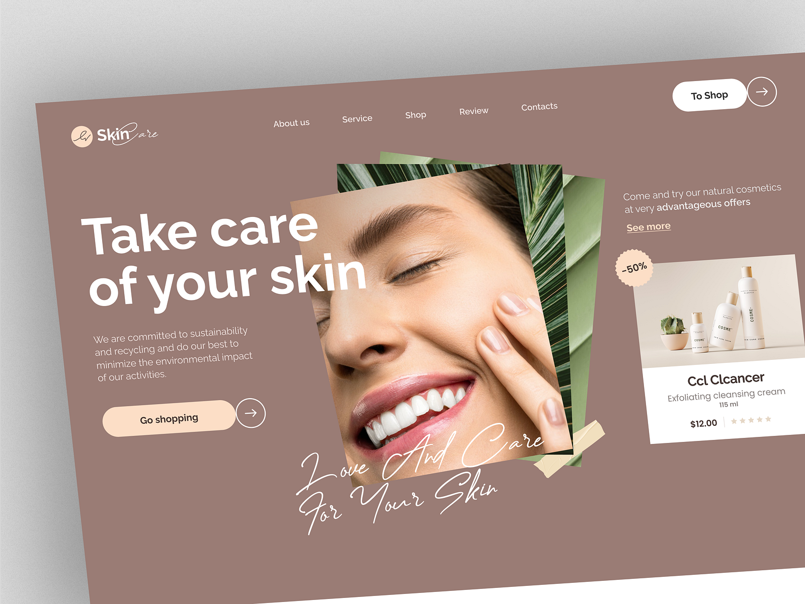 Skincare online shop 💦 | Hyperactive by Hyperactive Design on Dribbble