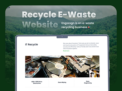 Recycle E-waste Website pandox pandox.ui pandoxagency redesign redesignwebsite ui uidesign uiux uiux webdesign uiwebdesign webdesign