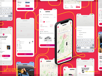 Cachoo — a Taxi App with 'Tinder' Approach (lol what?) app app design apple application interface ios iphone taxi taxi app tinder ui ui design ui ux uidesign user experience user interface userinterface ux ux design uxui