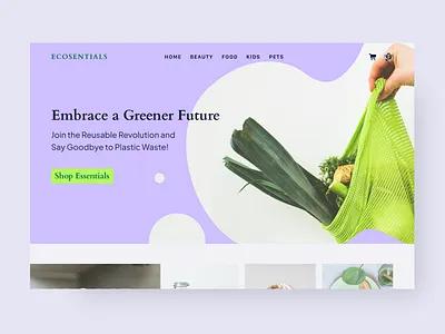 Eco-friendly Product Concept app branding colorful design eco friendly ecommerce glucode green habits lifestyle scanning shopping ui ux