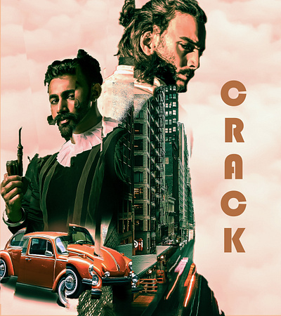 Movie Poster-Crack color edit graphic design movie movie poster photoshop