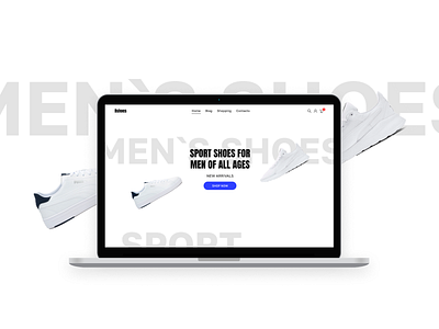 Bshoes branding design ui ux web design