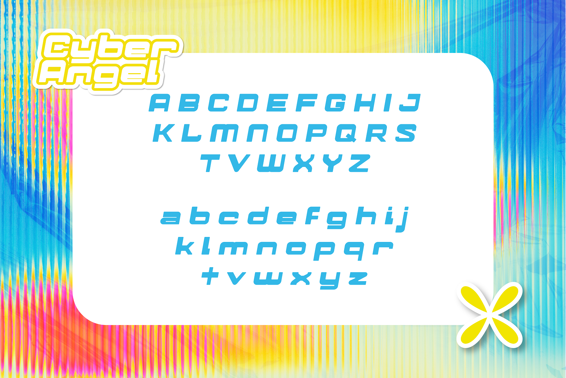 Cyber Angel Y2K Logo Font by HipFonts on Dribbble