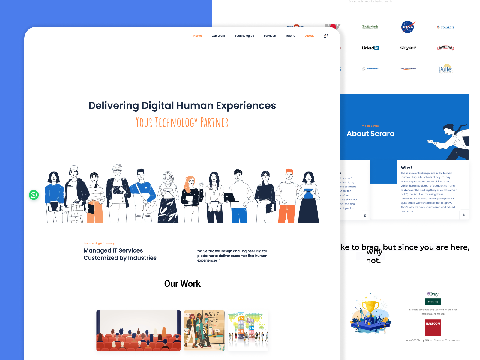 Landing Page Design by Deepak on Dribbble