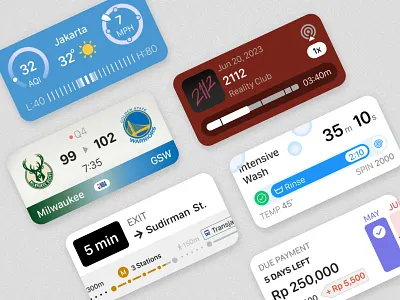 WatchOS Widgets : Exploration Design apple exploration mobile product redesign ui ux watch website