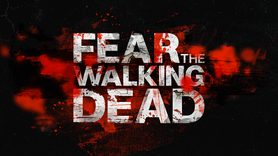 Fear the Walking Dead Logo aquarelle blood brush brushes concept cracked drop drops fear the walking dead logo paint photoshop brushes stain stains texture walking dead watercolor zombie zombie logo zombies