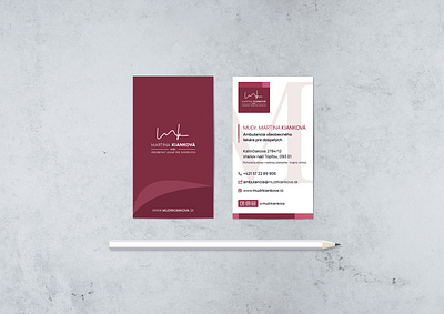 GP Clinic - Business Card Design branding design graphic design