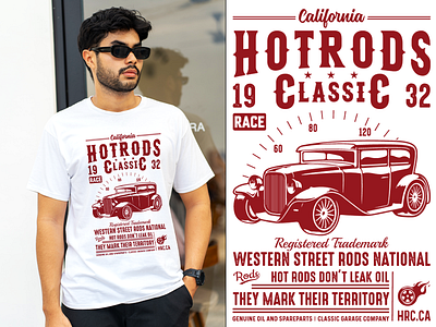 AMERICAN HOTROD VINTAGE T-SHIRT DESIGN apparel branding clothing design fashion graphic design hoodie hotrod hotrods illustration logo tee tshirtdesign tshirts typography vintage vintageapparel vintagestyle vintagetee vintagetshirt