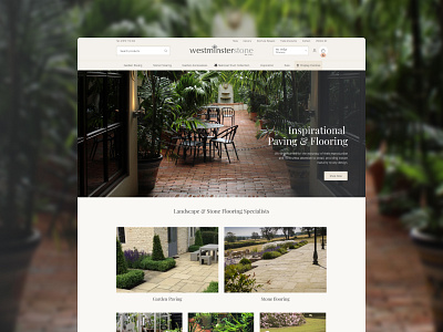 Online Shop clean floor garden limely outdoor shop website