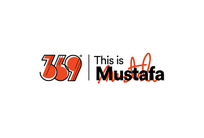 369 & This is Mustafa branding logo
