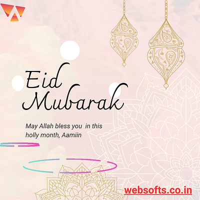 Eid Mubarak to you and your loved ones! branding eid mubarak motion graphics ui