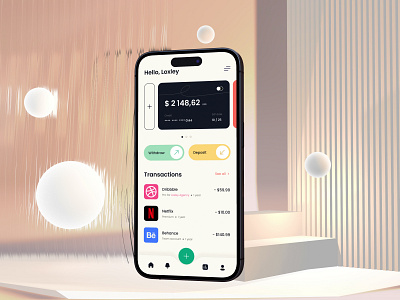 Mobile banking app design app design bank design banking card credit card finance financial payment ui ui design ux