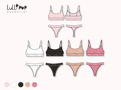 Basic Bralettes design fashion fashion design