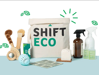 Shift Eco animation design ecommerce gif graphic design illustration shopify store ui ux