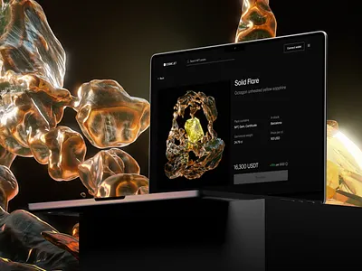 Cosmic Jet: UX+UI 3d branding graphic design ui