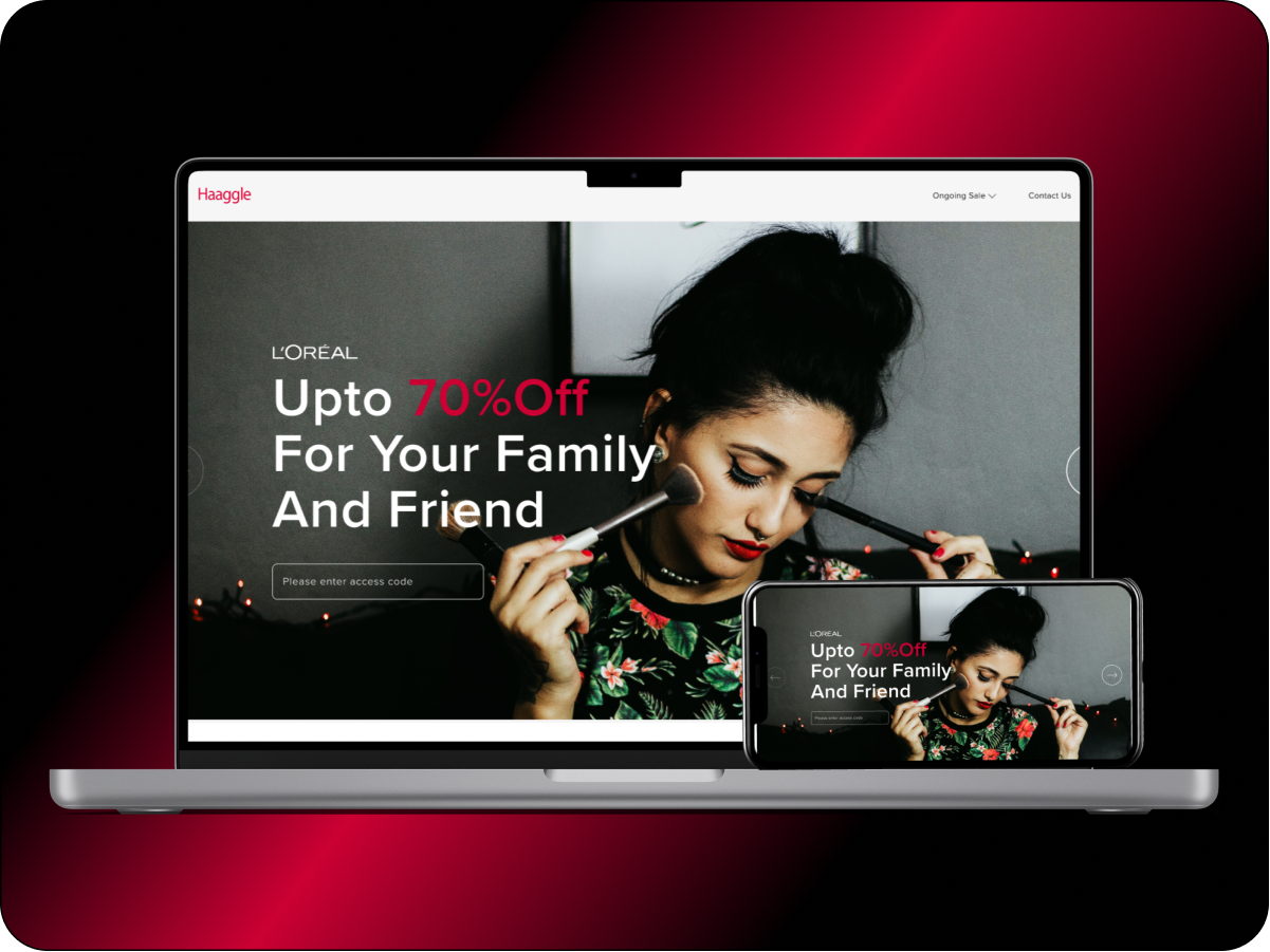 Haaggle design development ecommerce graphic design illustration laravels mern stack shopify store ui ux web web devlopment website