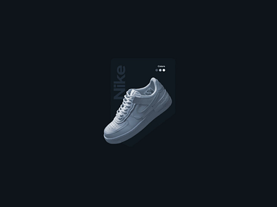 Nike Website Hero Section animation design design challenge designer nike air nike shoes nike website product design prototype prototyping shoes ui ui animation ui design ux website animation website prototype white shoes