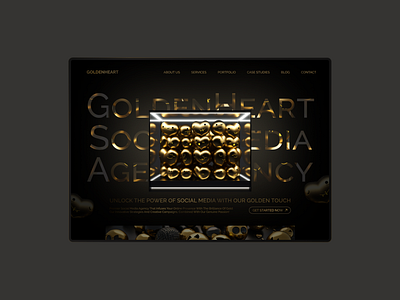 Black & Gold Modern Social Media Agency Website Concept! agency websiite agency website agencywebsite branding design digital design gold and black website modern website nz web design nz web designer saas social media agency socialmediawebsite trendywebsite ui uiux web design website websiteinspo