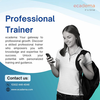 Professional Trainer ecadema learning platform online audit professional online learning professional certification professional trainer professional training