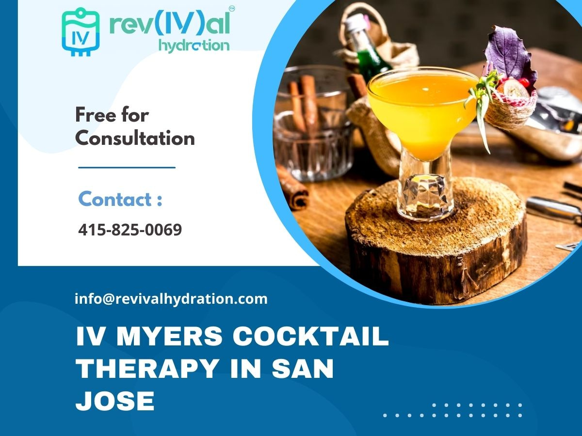 Contact Revival Hydration for IV Myers Cocktail Therapy by Rev(IV)al