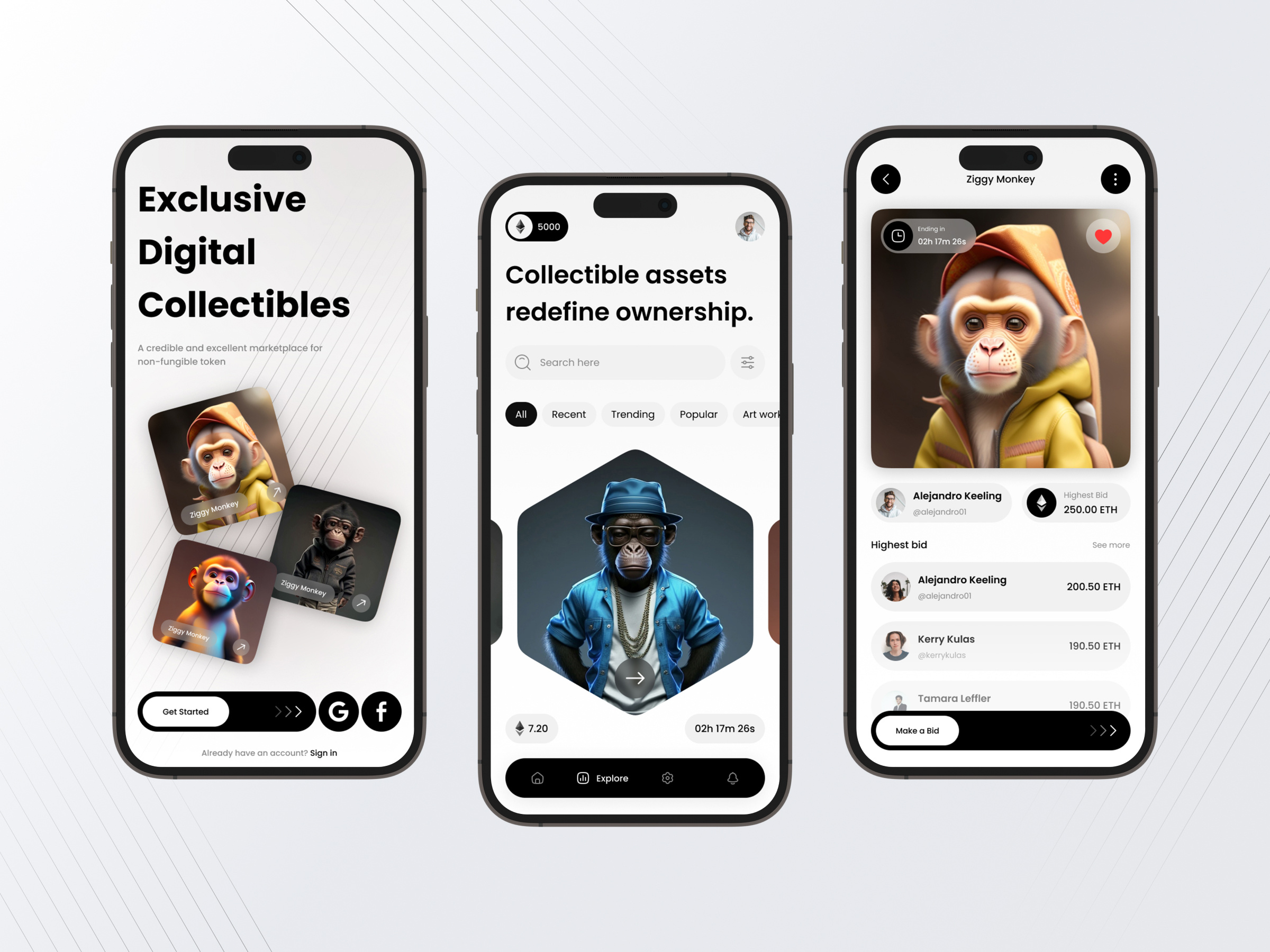 Example of Mobile App Design Services