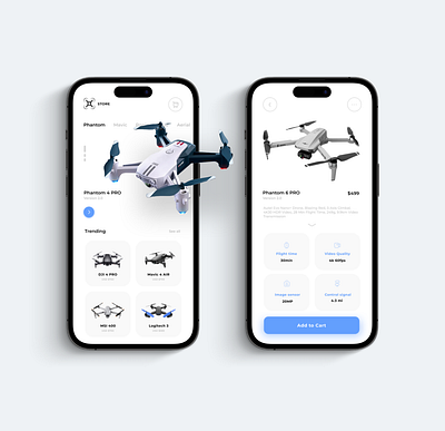 Drone Selling App