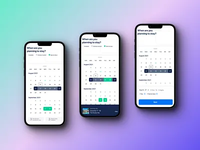 Flyway - App Calendar app booking bookingapp calendar dominicanrepublic mobile travel ui