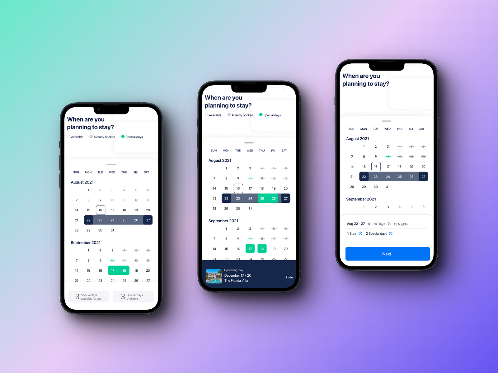 Flyway - App Calendar by Felix Cruz on Dribbble