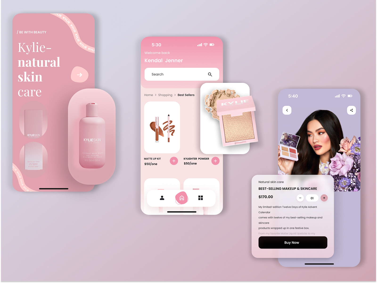 Skin Care App by Elene Tomaradze on Dribbble