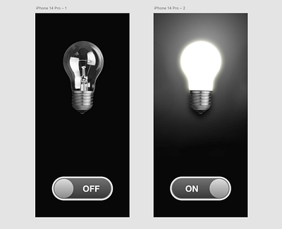 Daily UI #15 - On/Off Toggle Switch adobe design adobe designer adobe xd dailyui on off prototype design prototype designer toggle switch ui ui design xd