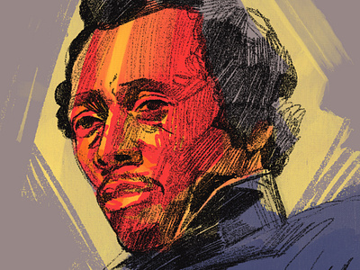 Miles Davis character design illustration illustrator jazz legend miles davis people portrait portrait illustration procreate